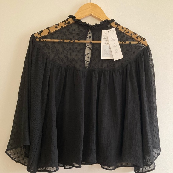 Zara Women Embroidered Top - Picture 3 of 5